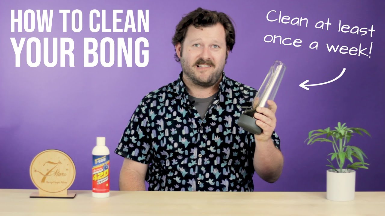 How to Clean Your Glass Bong, Bubbler, Bowl, or Other Cannabis Device