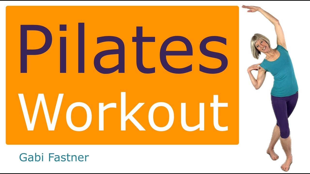 🍊 33 min. Pilates Workout | Figurtraining, ruhig aber effektiv, Kursstunde ohne Geräte