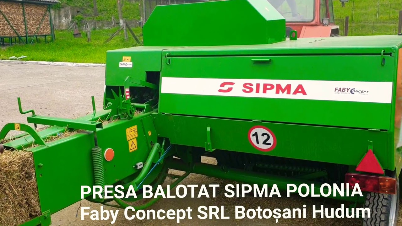 Presa Balotiera Sipma Polonia Noua la Botosani prin Faby Concept SRL