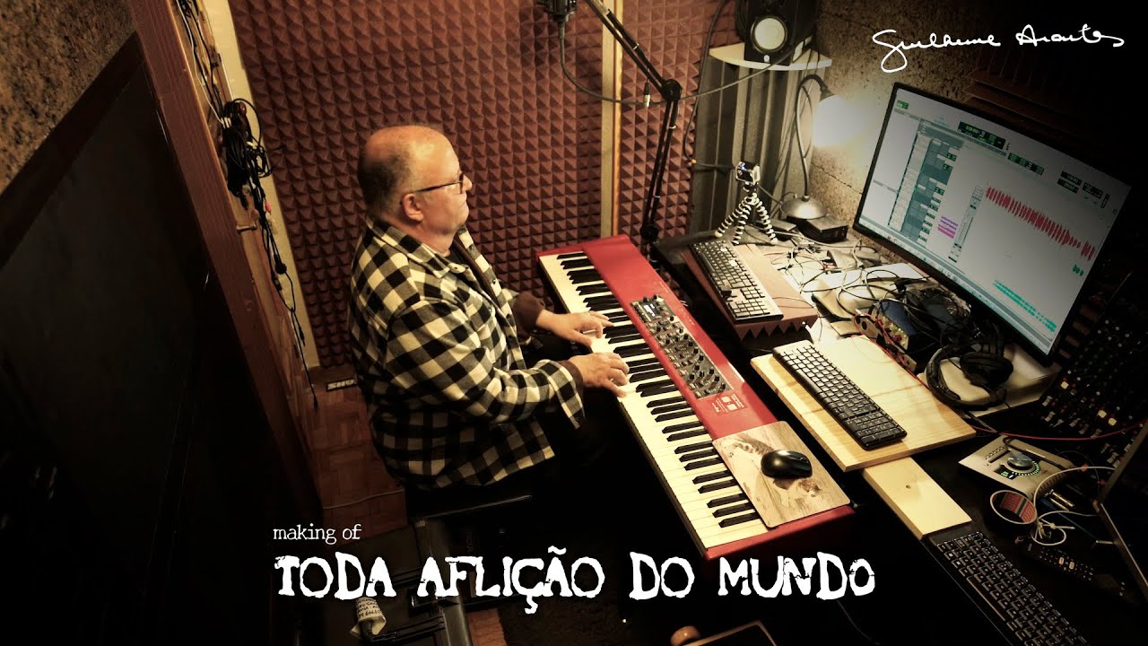 Guilherme Arantes - Toda Aflição do Mundo (making of)