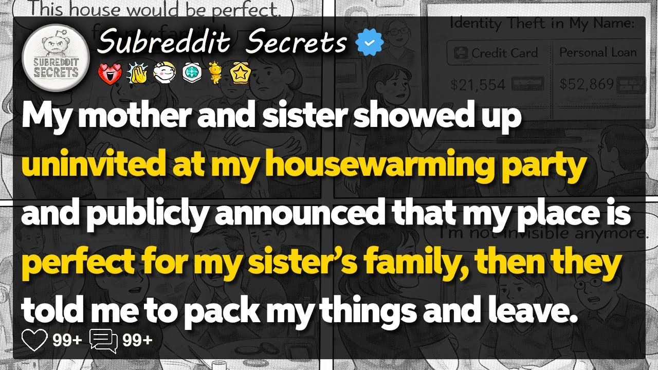 My mother and sister showed up uninvited at my housewarming party… Reddit Family Stories