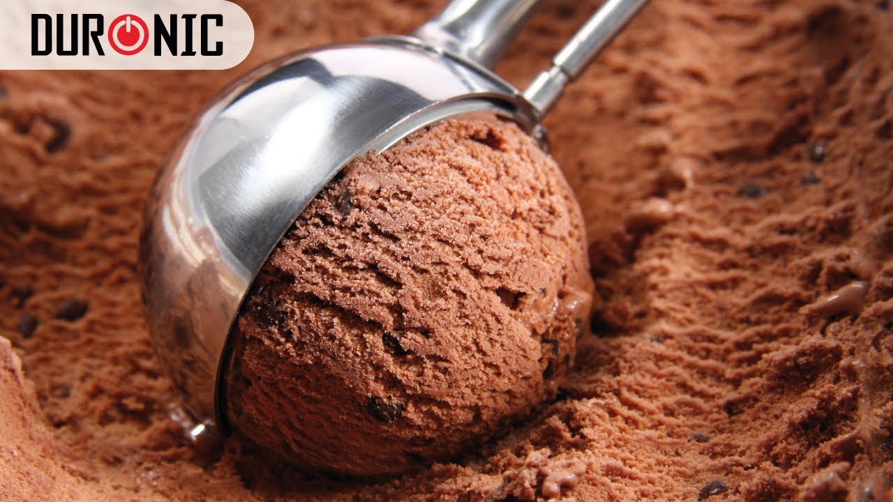 Chocolate Coconut Ice Cream Sundae Recipe | Duronic IM540 Ice Cream Maker