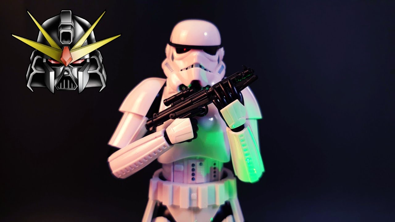 Stormtrooper Bandai 1/12 Scale Plastic Model Kit | ASMR Build