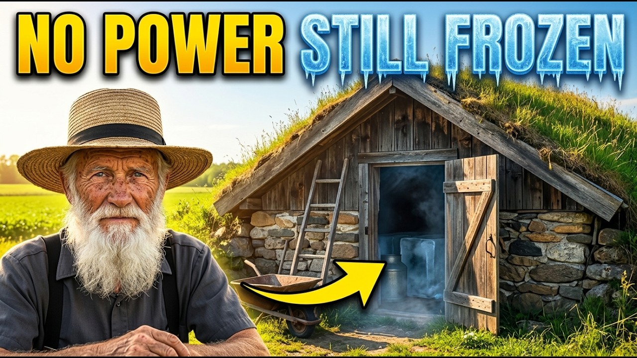 The Forgotten Amish Ice House That Keeps Food Frozen All Summer Without Electricity