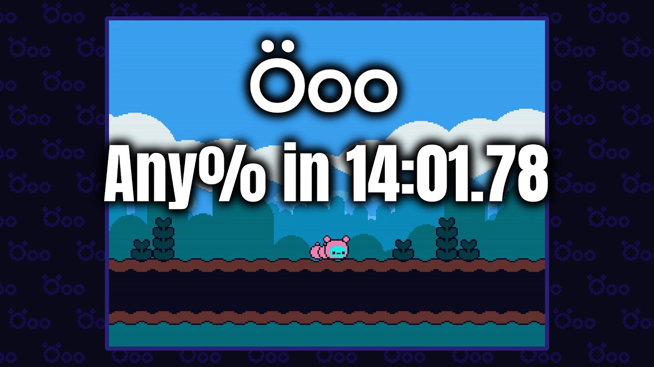 Öoo speedrun in 14:01.78 (Any%)
