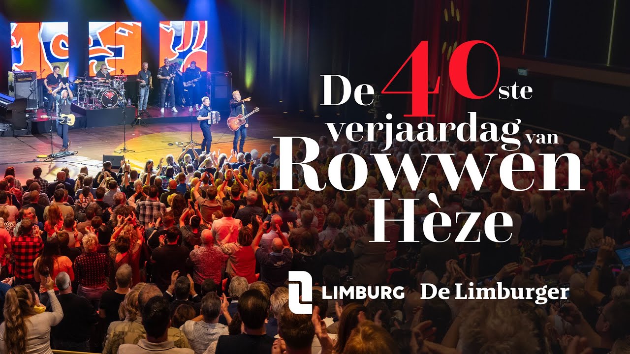 Een feest om nooit te vergeten: de 40ste verjaardag van Rowwen Hèze 🥳 | 40 jaar Rowwen Hèze