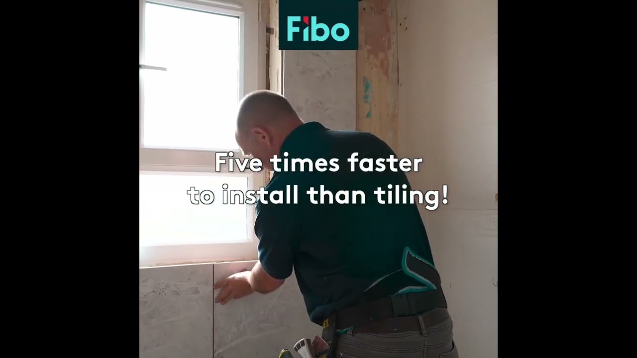 Why are Fibo wall panels a cost-effective alternative to tiles?