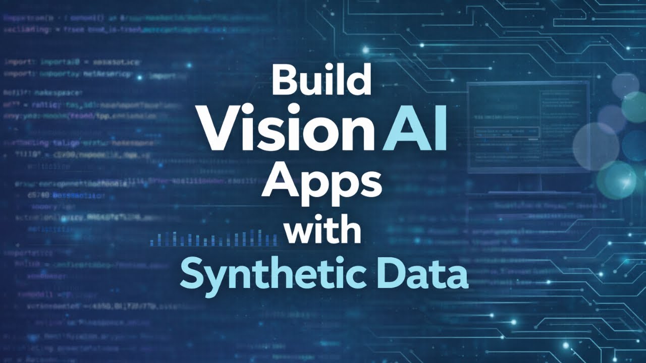 Agent-Driven Vision AI Workflows Using Synthetic Data