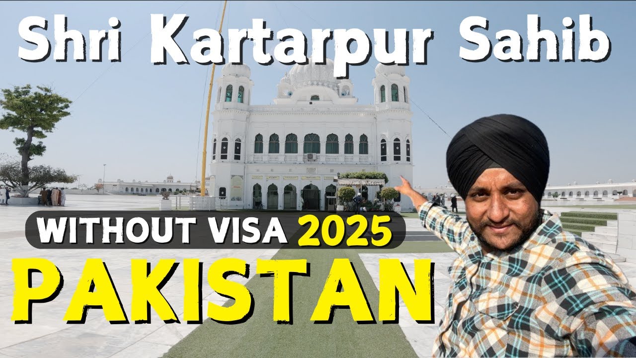 India to Pakistan Without Visa | Shri Kartarpur Sahib Corridor 2025 | Solo Ride India to Pakistan