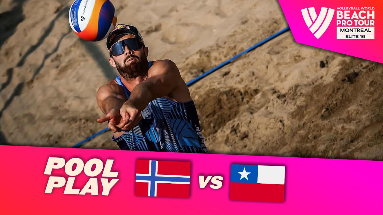 Mol, A./Sørum, C. vs. Grimalt M./Grimalt E. - Pool Play Highlights | Montreal 2025 #BeachProTour