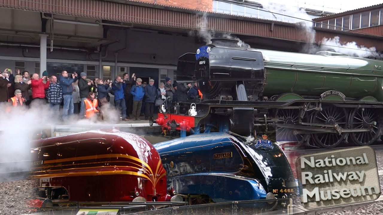 Flying Scotsman and National Railway Museum York. Feb 2016