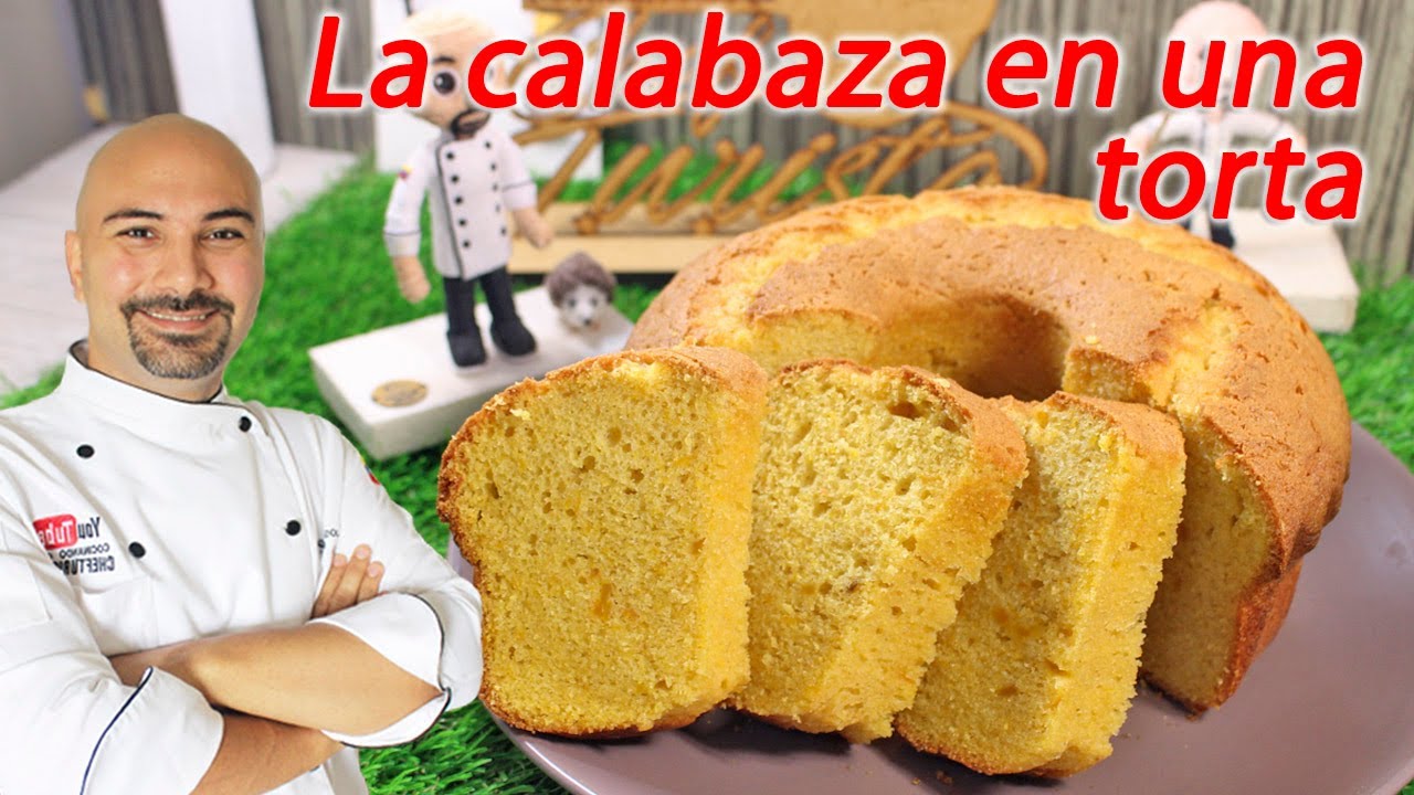 Torta de auyama - Pastel de calabaza | Sabroso, fácil y económico