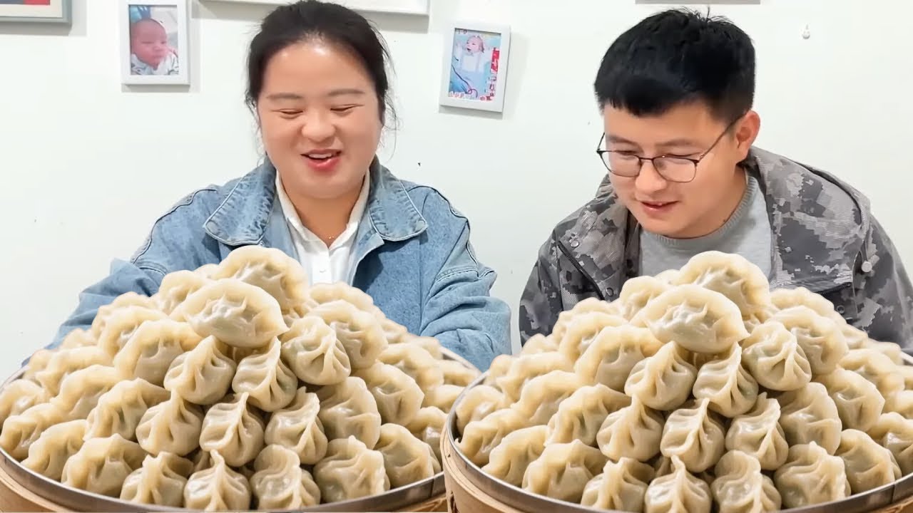 丹丹的拿手蒸饺+暖心汤粉，婆婆吃了直夸：这味道太绝了！【胖手手丹丹】