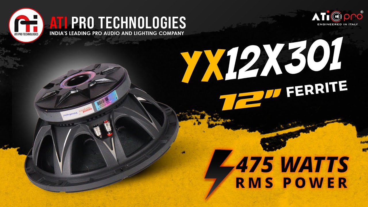 The best 12 inch DJ Speaker for  Your DJ Setup | ATi Pro Technologies