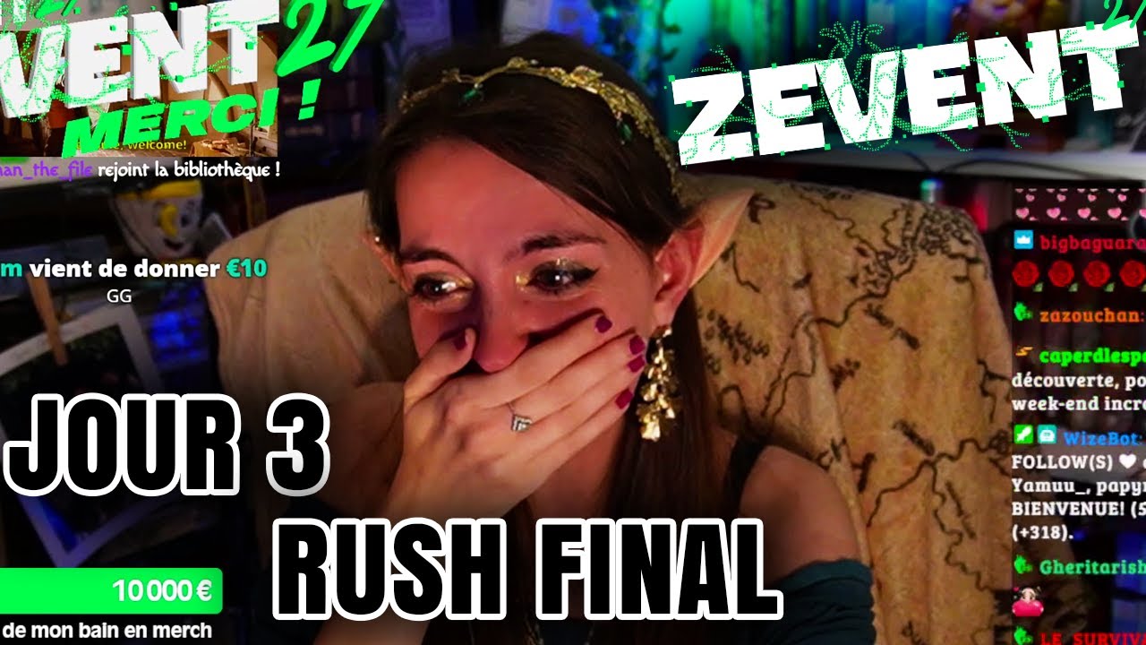 ZEVENT 2025 💚 Jour 3 (Partie 2) | Le Rush Final + Raid Antoine Daniel