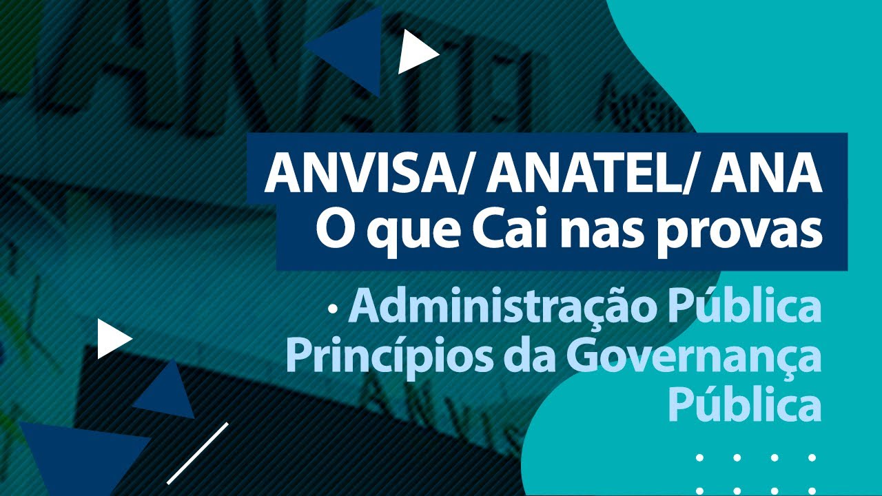 Administração Pública - Princípios da Governança Pública