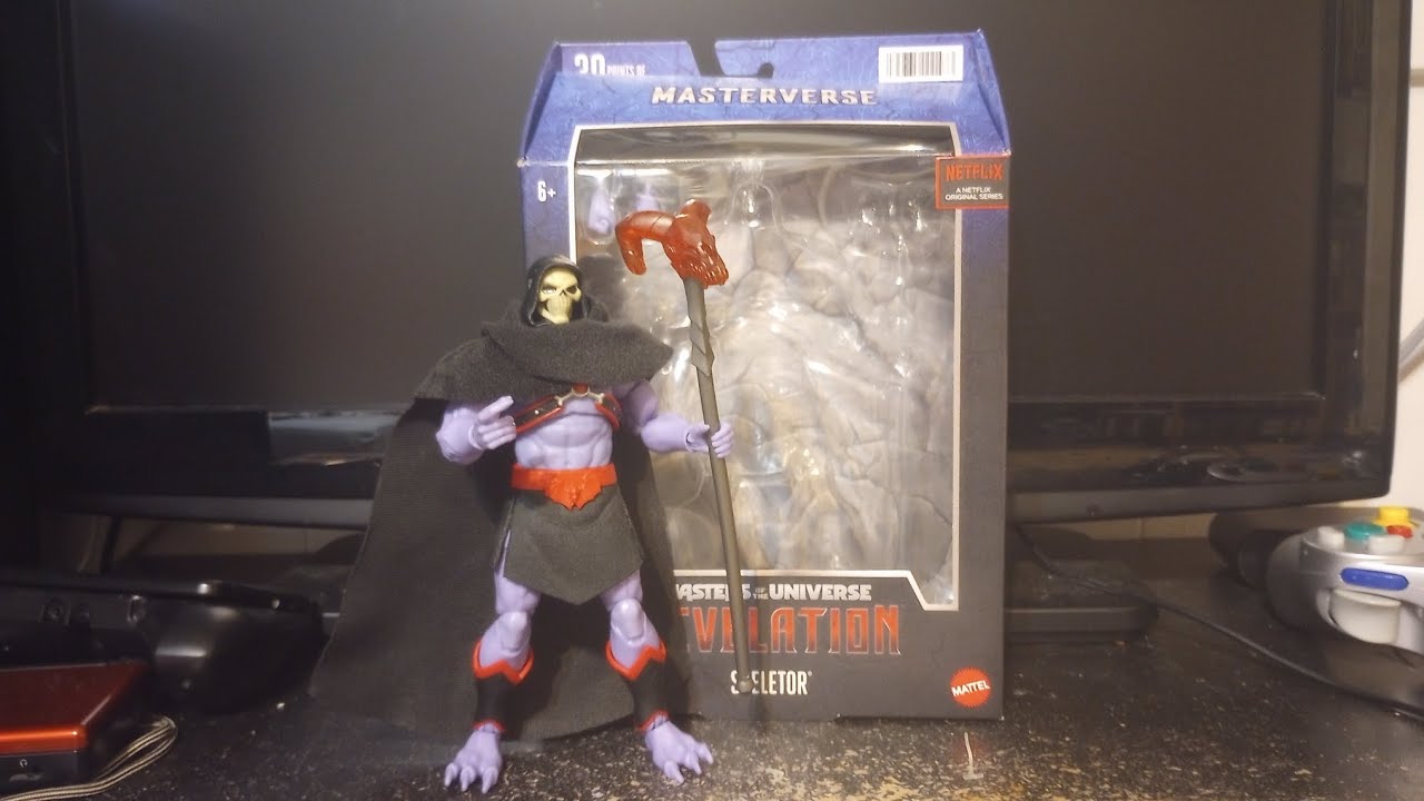 Mattel Masters of The Universe Revelation Masterverse Horde Skeletor Unboxing.
