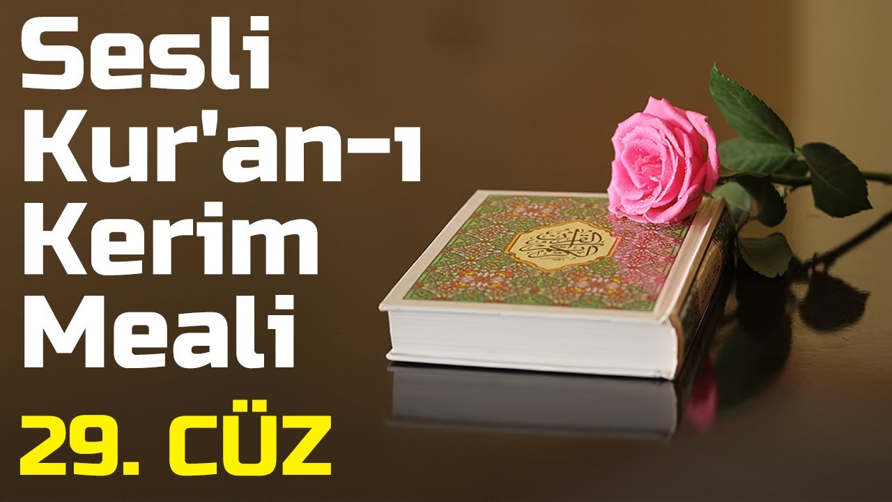 Kur&acute;an-ı Kerim Me&acirc;li 29. C&uuml;z - Elmalılı Muhammed Hamdi Yazır