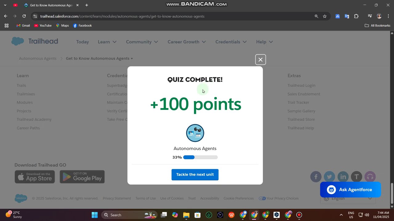 Autonomous Agents QUIZ 1 2 3 COMPLETE