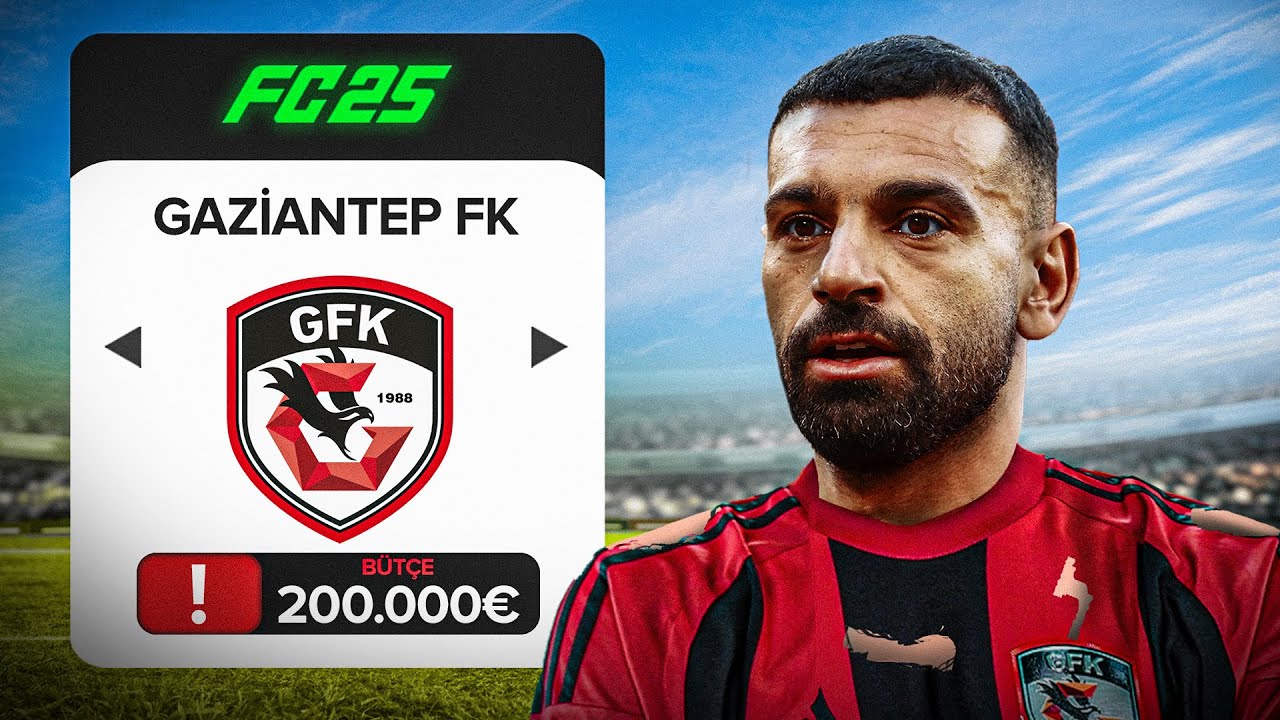 SÜPER LİGİN EN FAKİR TAKIMIYLA REBUİLD YAPTIM ! EA FC 25 GAZİANTEP FK REBUİLD