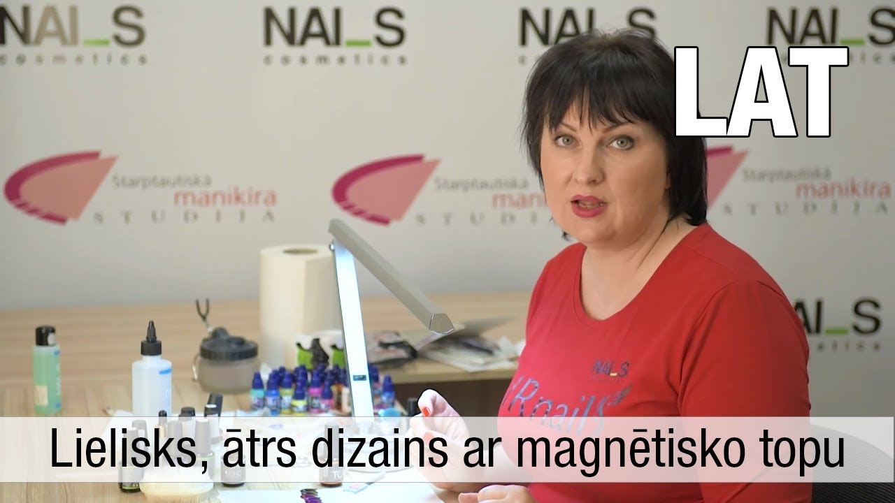 Lielisks, ātrs dizains ar magnētisko topu