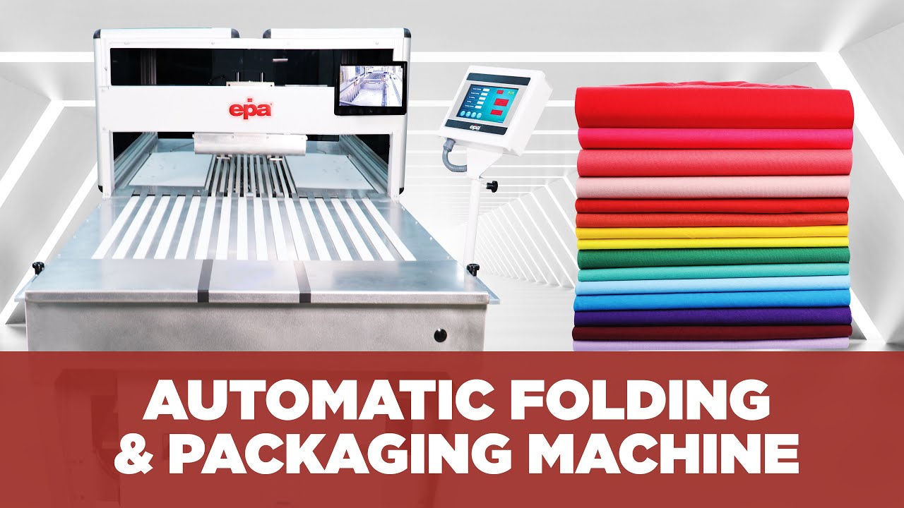 Automatic Clothes Folding and Packaging Machine | Epa 5001 - T-Shirt, Jean, Knitwear, Pants Folding