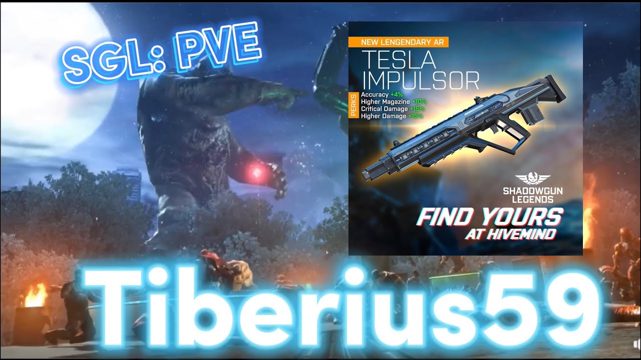 Shadowguns Legends- Farming Hive mind for OP Tesla impulsor- AR