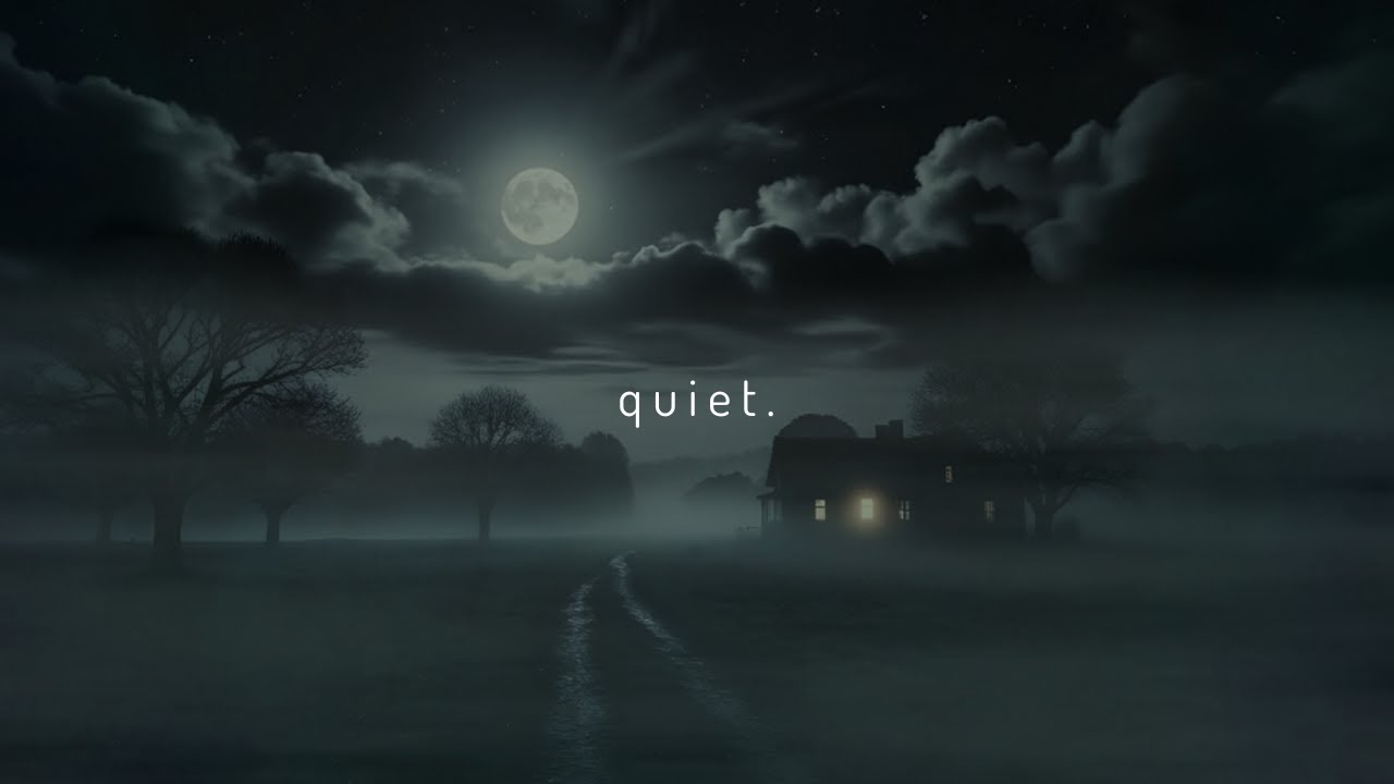 where the quiet settles deeper than the night.