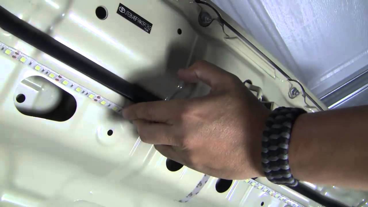 Engine Compartment Lighting - ECL - Install Video for Toyota FJ Cruiser