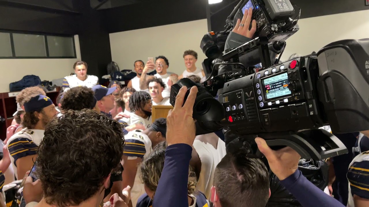 Cal 2021 Big Game locker room speech / Bear Territory Chant