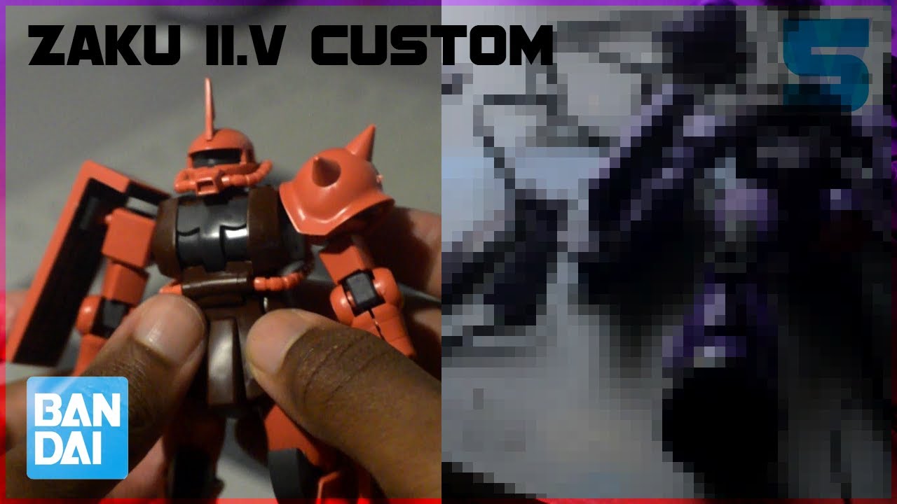 Watch ME Absolutely Destroy A Zaku II Custom [HGUC Zaku II Custom Build] [VIVE]