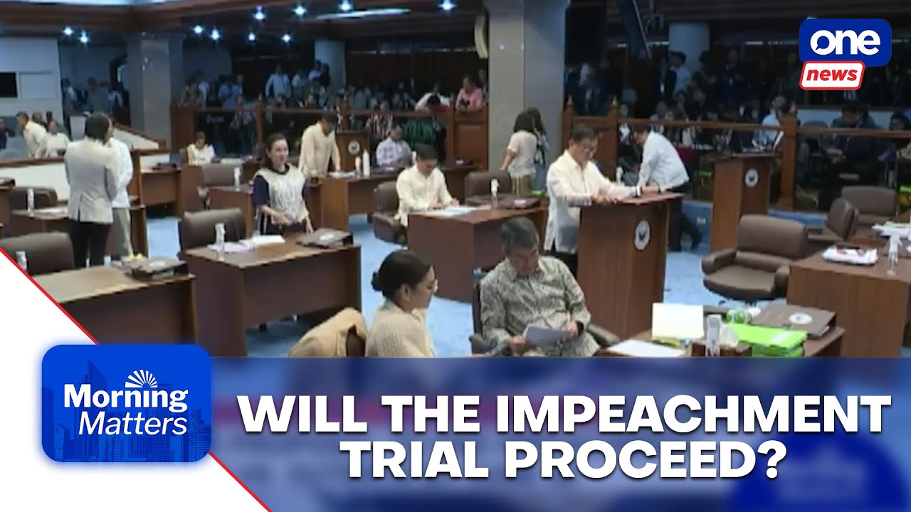 Senate must convene as impeachment court before 19th Congress adjourns: Pimentel | Morning Matters