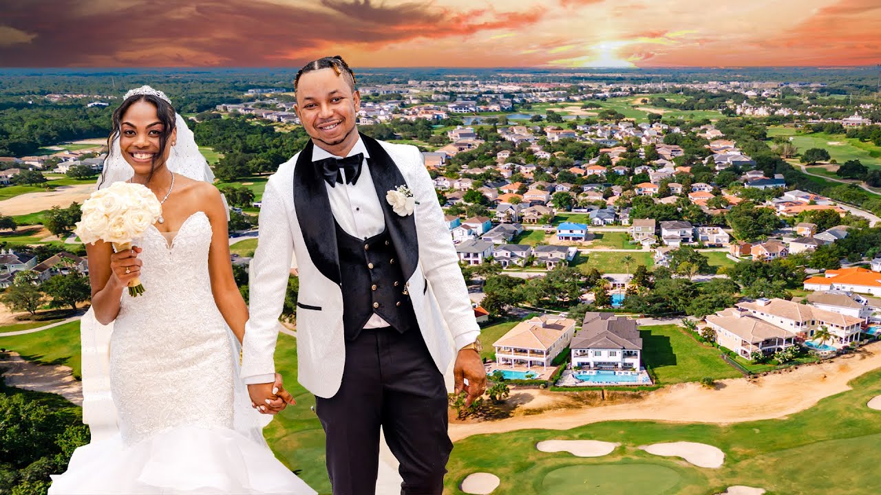 Airbnb Wedding Orlando Kissimmee  - Jenny & Junior