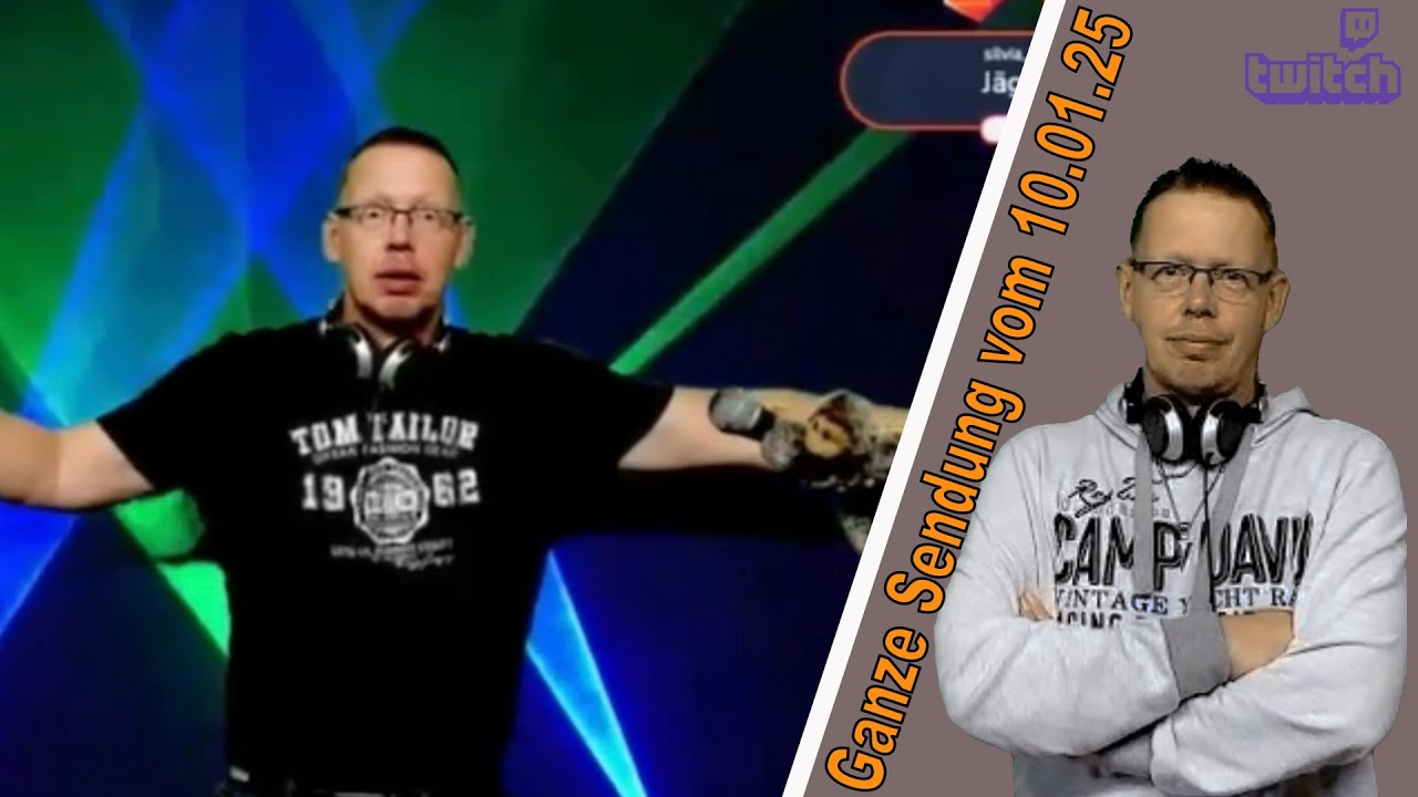 Twitch Cosmic Music Ganze Sendung vom 10.01.25