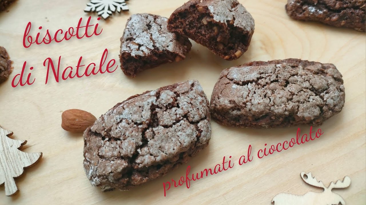 BISCOTTI DI NATALE AL CIOCCOLATO