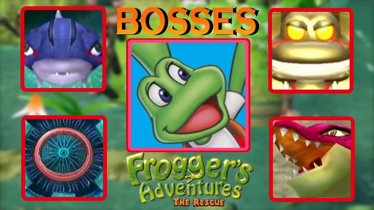 Frogger's Adventures: the Rescue: All Bosses (No Damage)