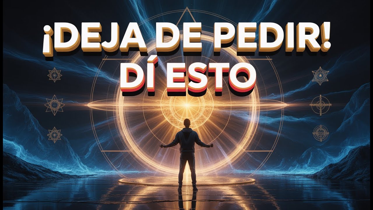 ¡Deja de pedir! Di ESTO y el Universo obedecerá.