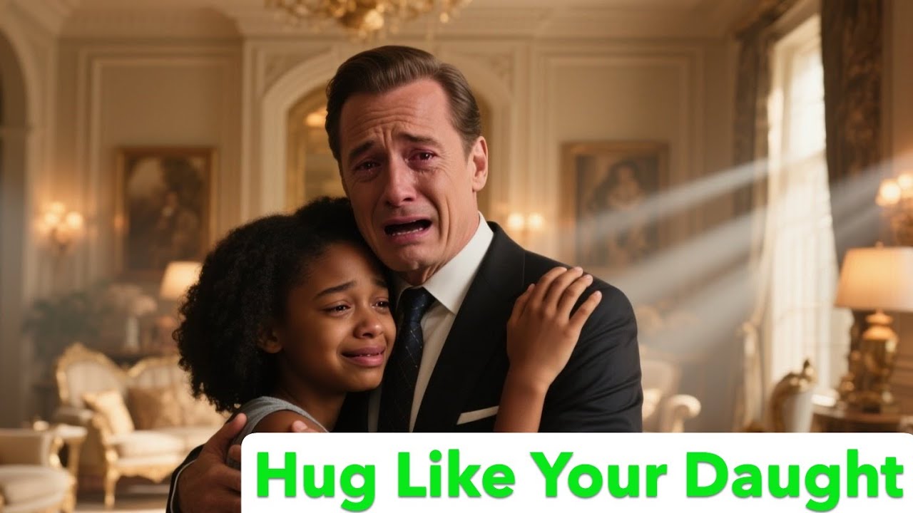 “I Don’t Want Money—Just a Hug Like Your Daughter’s,” Whispered the Black Girl. The Billionaire Bro