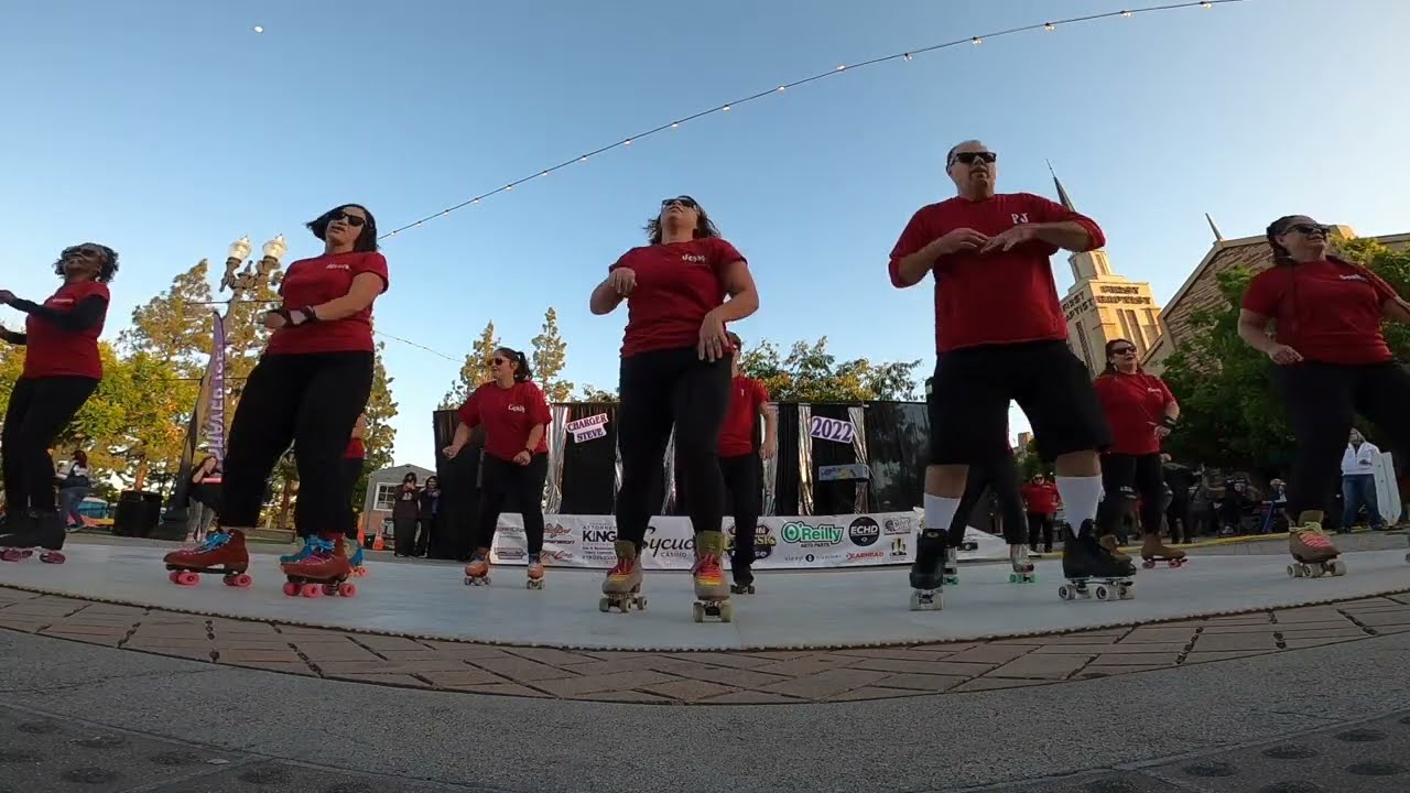 The Old School Skaters at Cajon Classic Cruise Car Show