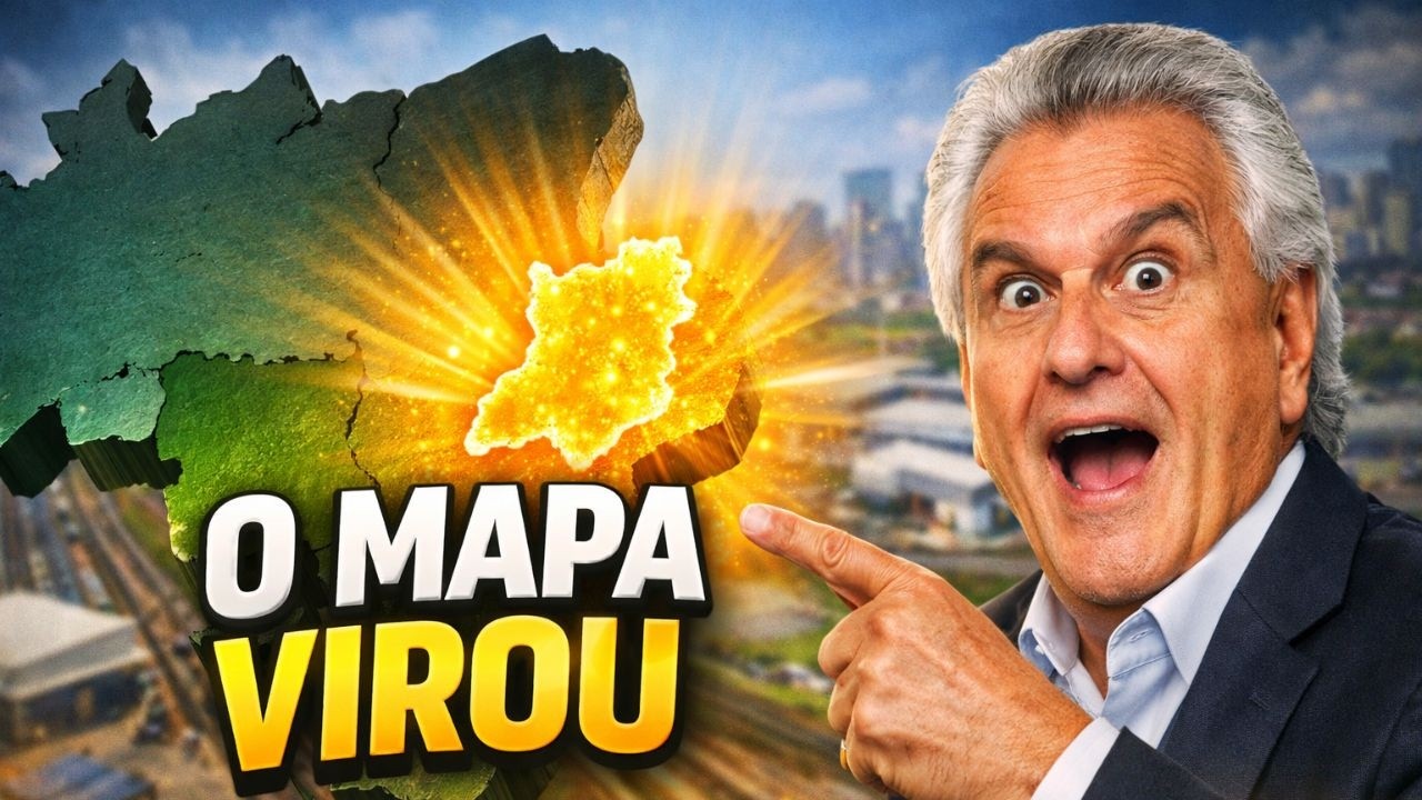 O MAPA ECONÔMICO DO BRASIL ESTÁ MUDANDO — E QUASE NINGUÉM PERCEBEU QUE GOIÁS ESTÁ NO CENTRO DISSO!