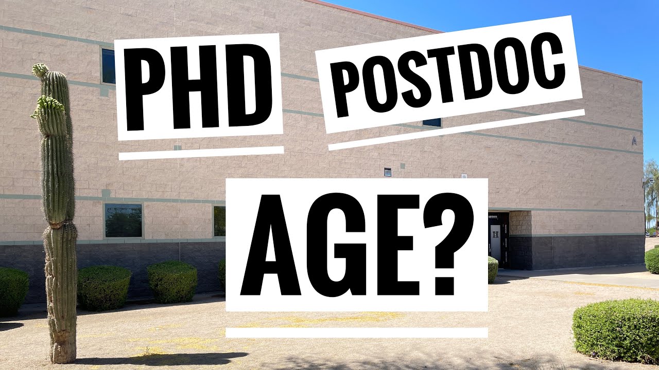 What has age got to do with PhD degree or postdoctoral positions?