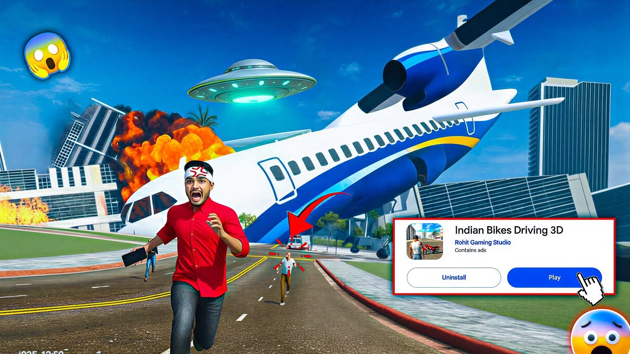 I Play Indian Bike Driving 3D For The FIRST TIME 🎉 And This Happens 😱