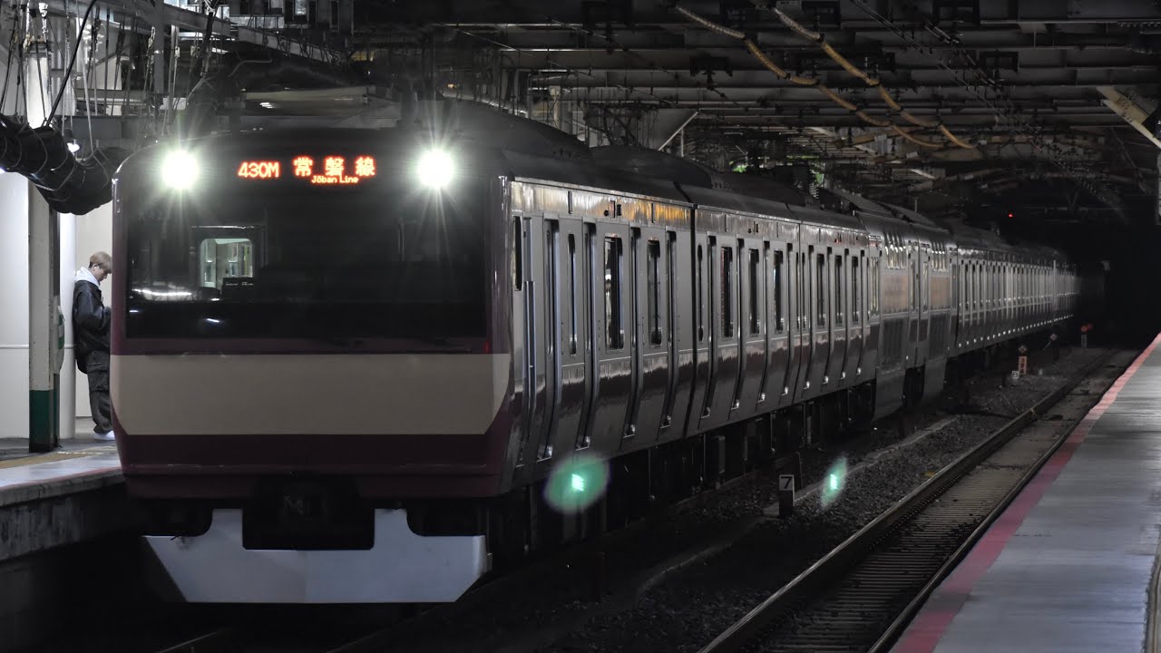 E531系0番台都ｶﾂK423編成（赤電ラッピング）+都ｶﾂK454編成（430M）