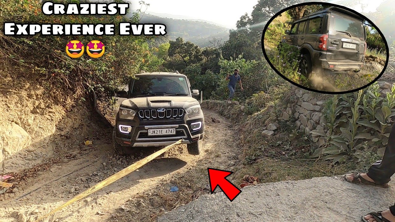 Extreme offroad with Scorpio 2wd gone wrong