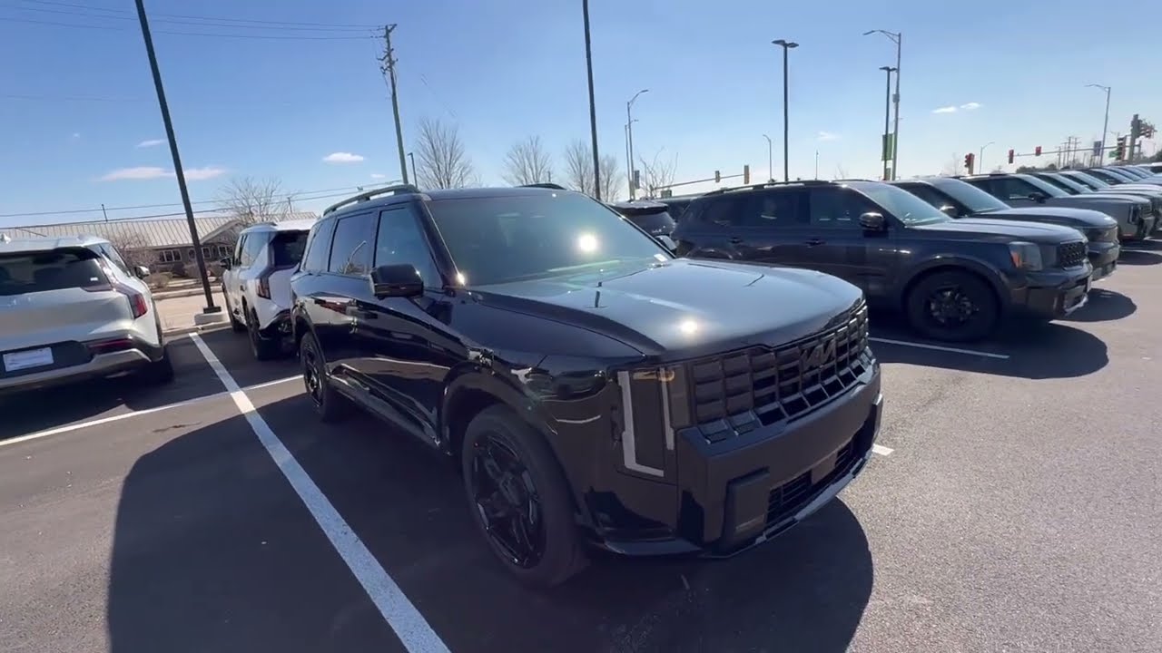 Мини Тест Драйв на Kia Telluride Hybrid X-Line SX prestige.