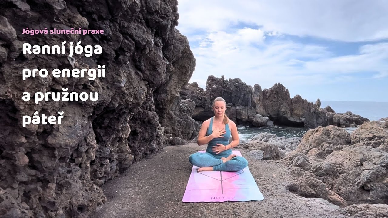 Ranní rychlá jóga pro energii a pružnou páteř ☀️🌊 14 min