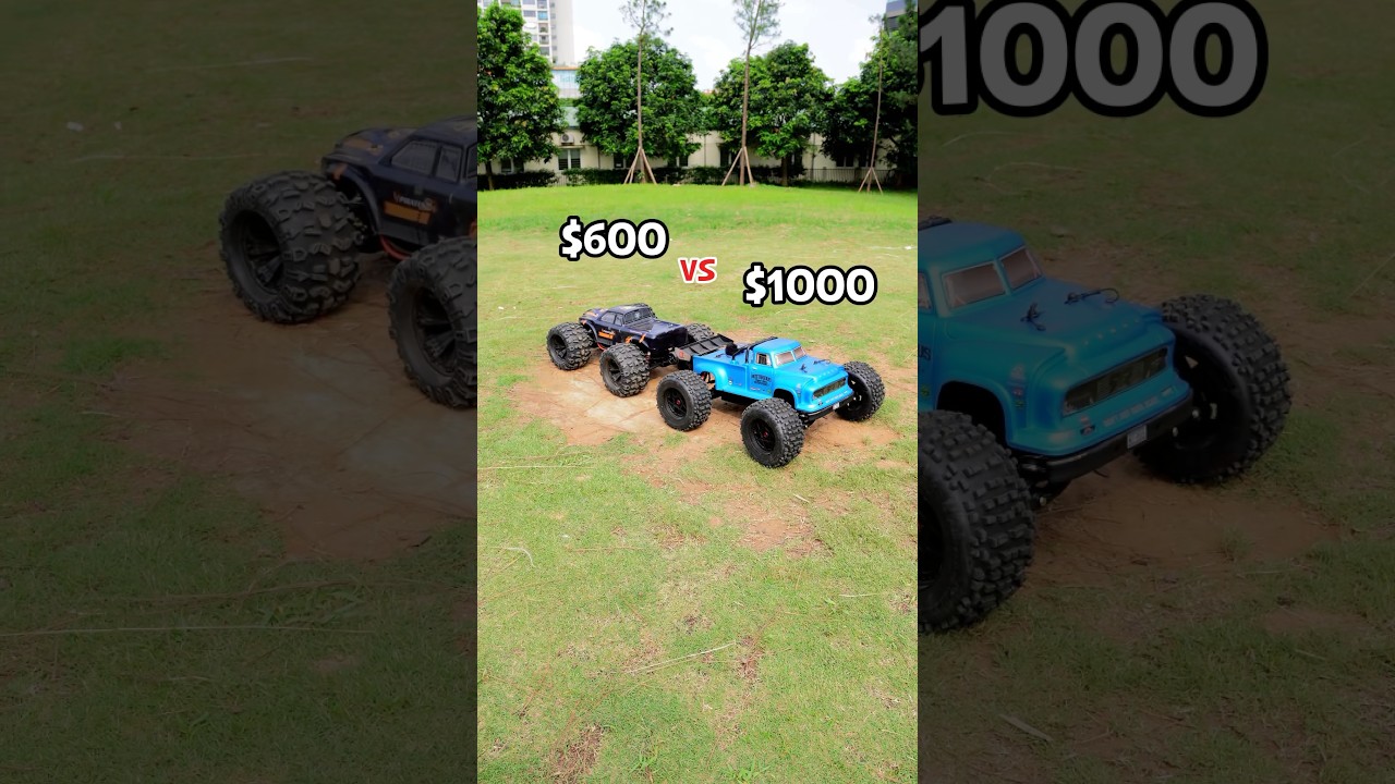 $600 vs $1000 RC Tug Of War!
