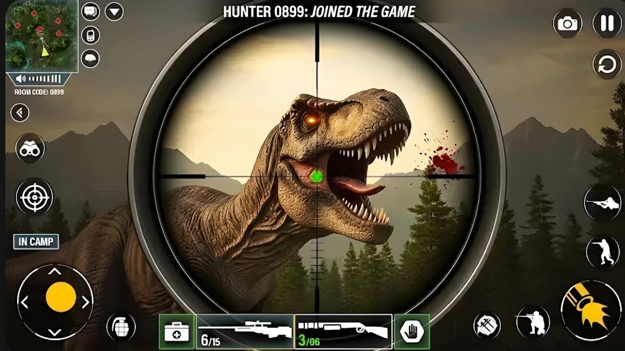 💥 🤯 I am hunter shooting Sniper rifle hunting shooting game Android 📲 gameplay 🔥🎮🎯#huntinggames #fps
