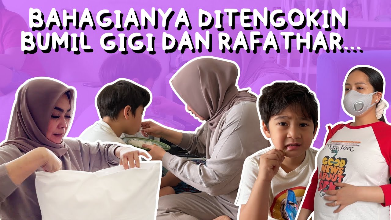 MAMA RIETA HAPPY !! AA RAFATHAR MAIN KE RUMAH TIETA..