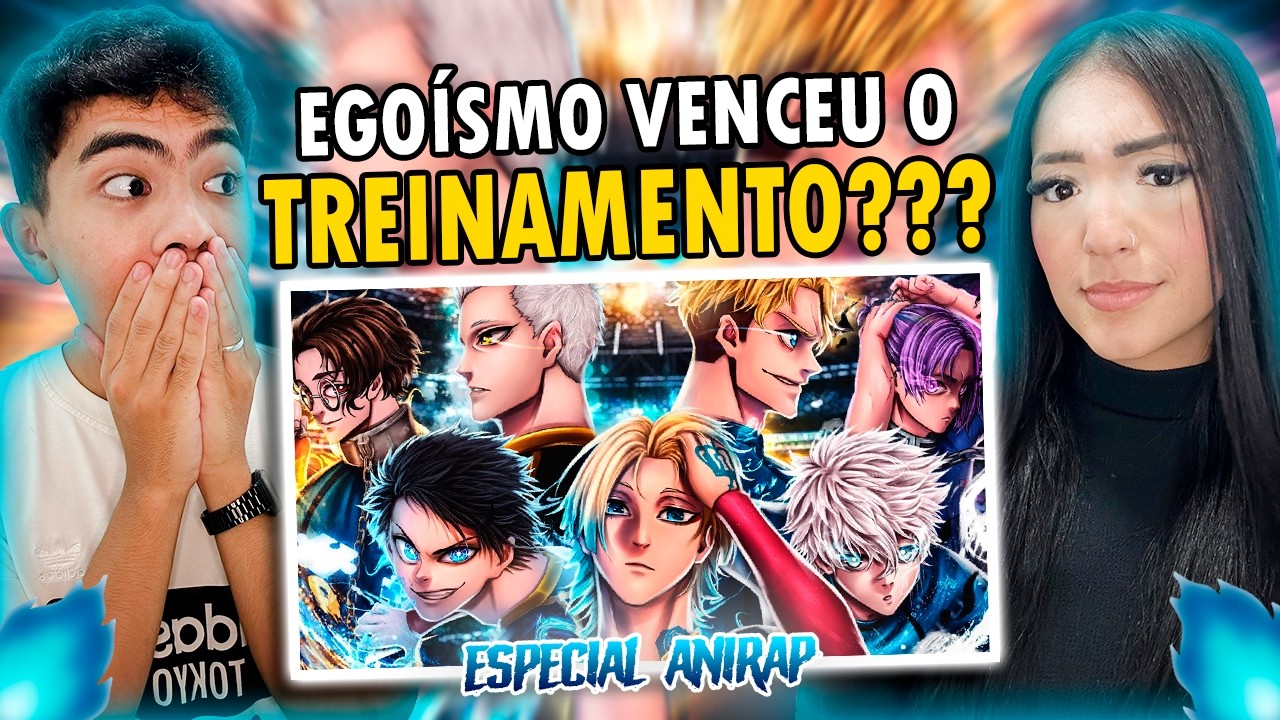 CASAL REAGE | Bastard X Manshine City (Blue Lock) | Liga Neo Egoísta PT 2 | AniRap | REACTANDO